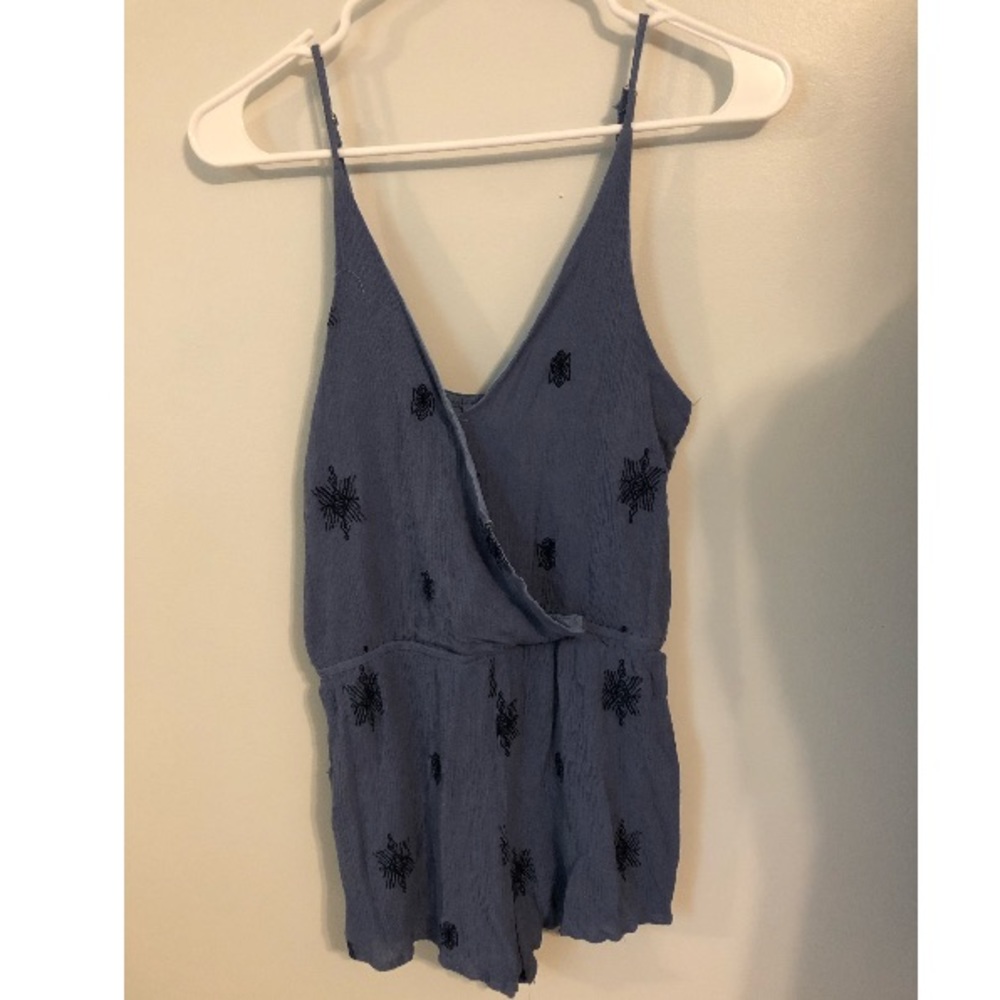 Blue romper